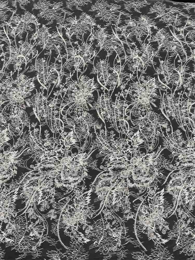 Beaded Lace Fabric - 5 Yards | MOD LiL9051