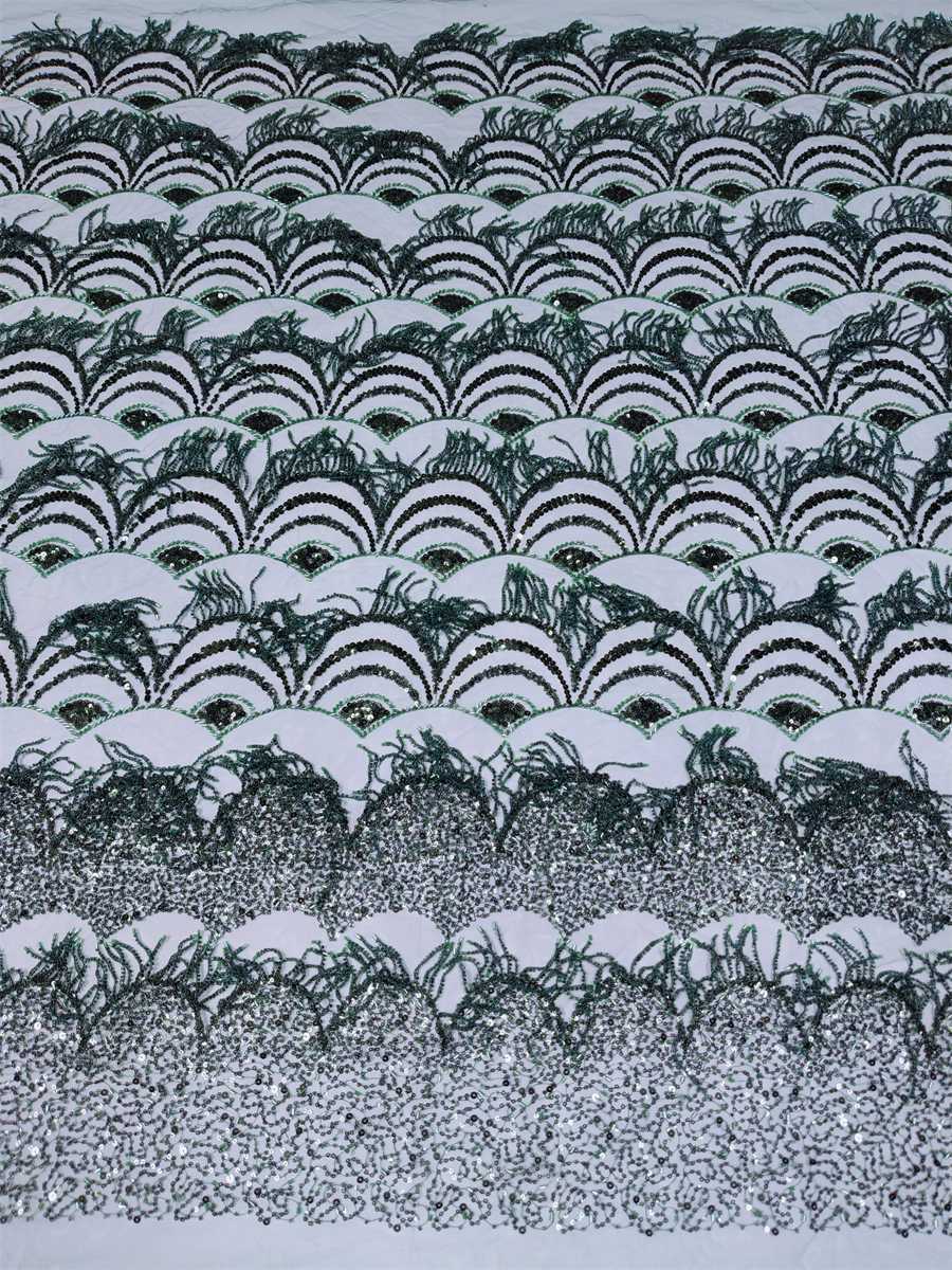 Beaded Fringe Fabric - 5 Yards | MOD JLT131