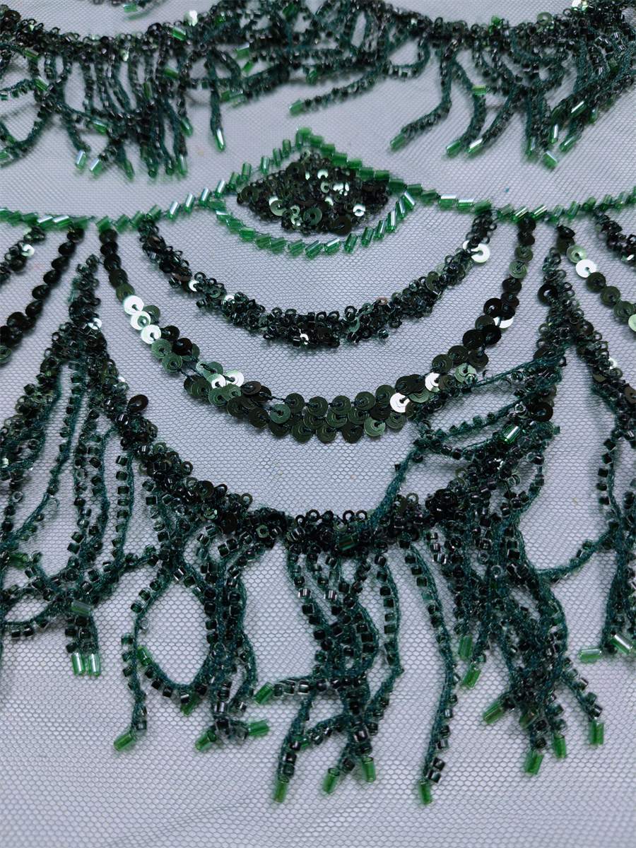 Beaded Fringe Fabric - 5 Yards | MOD JLT131