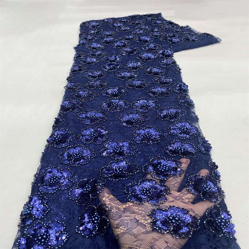 Beaded Lace Fabric LiL9055