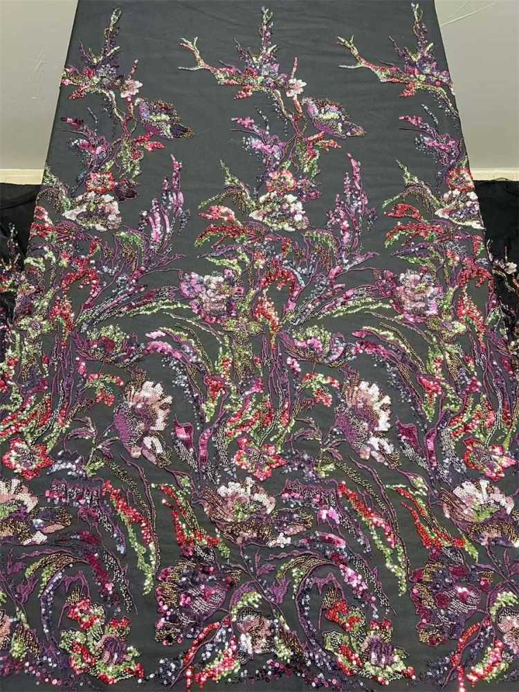 Beaded Lace Fabric LiL9058