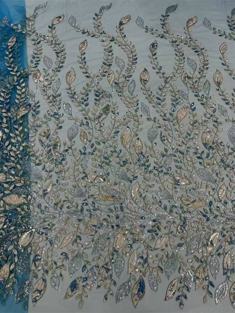 Beaded Lace Fabric - 5 Yards | MOD LIL005