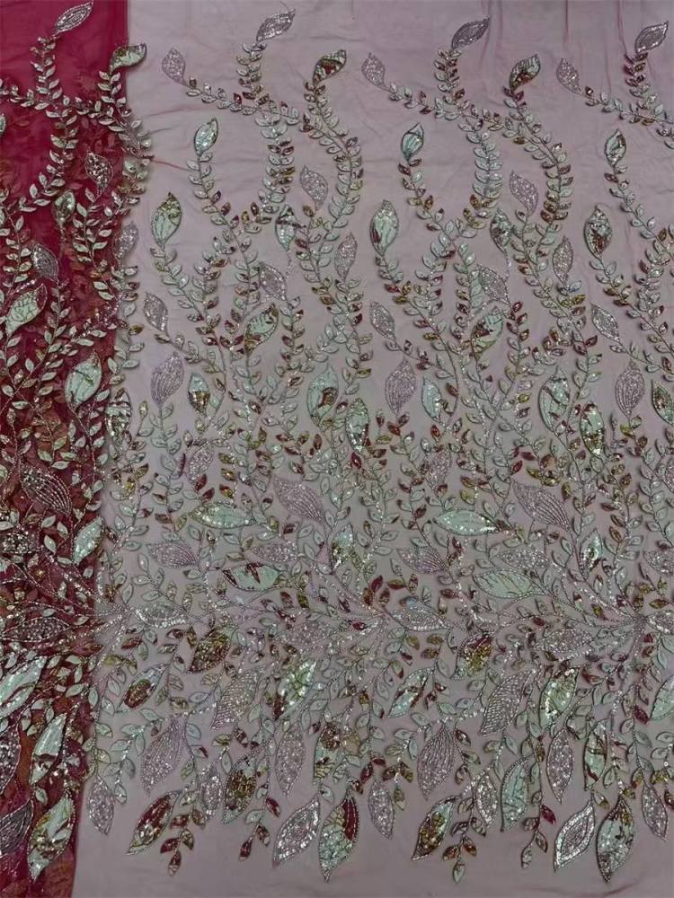 Beaded Lace Fabric - 5 Yards | MOD LIL005