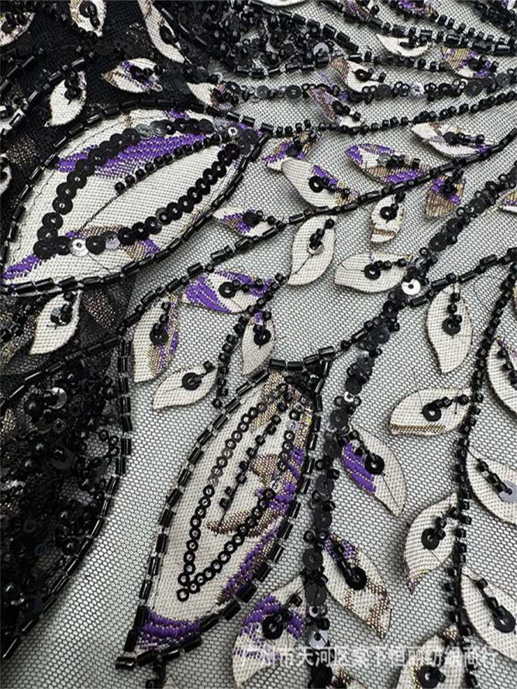 Beaded Lace Fabric - 5 Yards | MOD LIL005