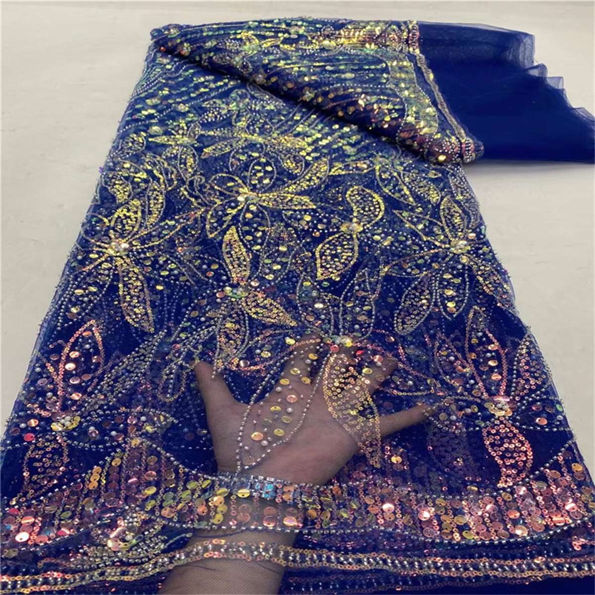 Beaded Fabric - 5 Yards | MOD JLT048