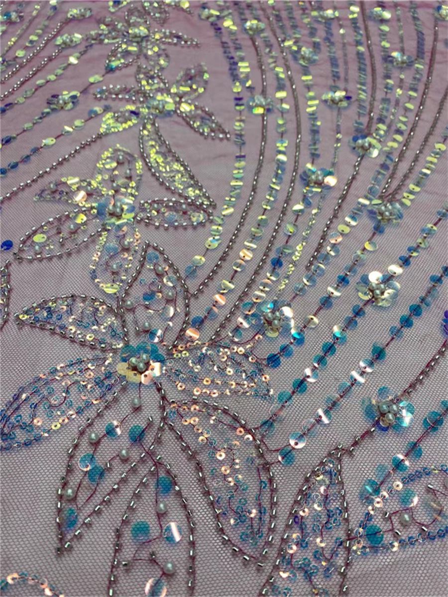 Beaded Fabric - 5 Yards | MOD JLT048
