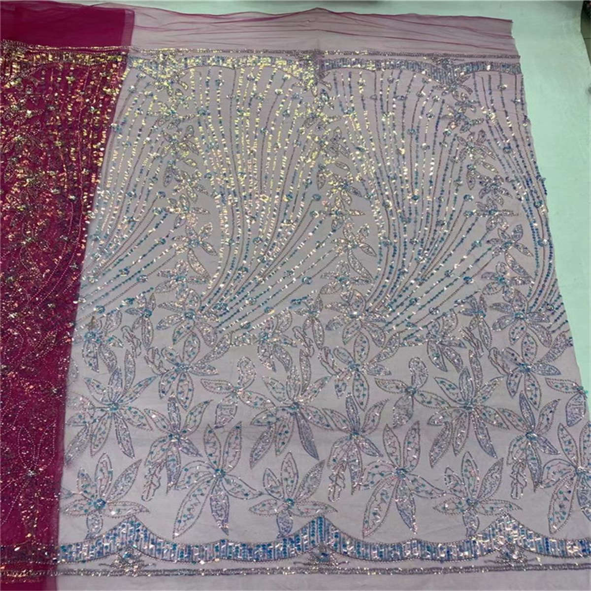 Beaded Fabric - 5 Yards | MOD JLT048