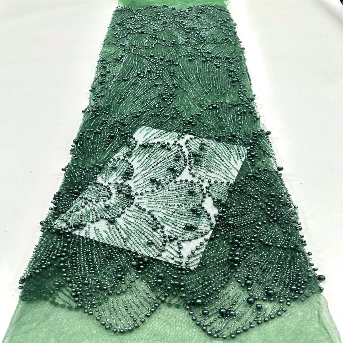 Beaded Fabric for Dresses - 5 Yards | BED-HN353