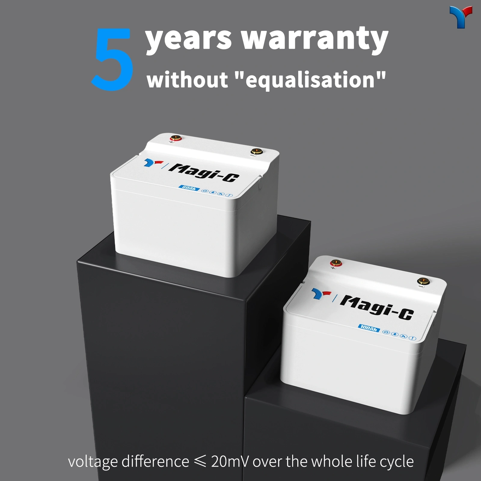 Magi-C 12V 50Ah LiFePO4 Battery