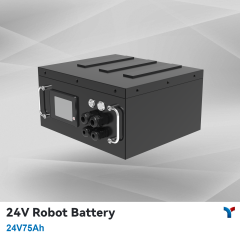 24V 75Ah LiFePO4 Battery for AMR