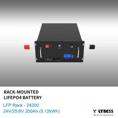 24V 200Ah 机架式锂电池