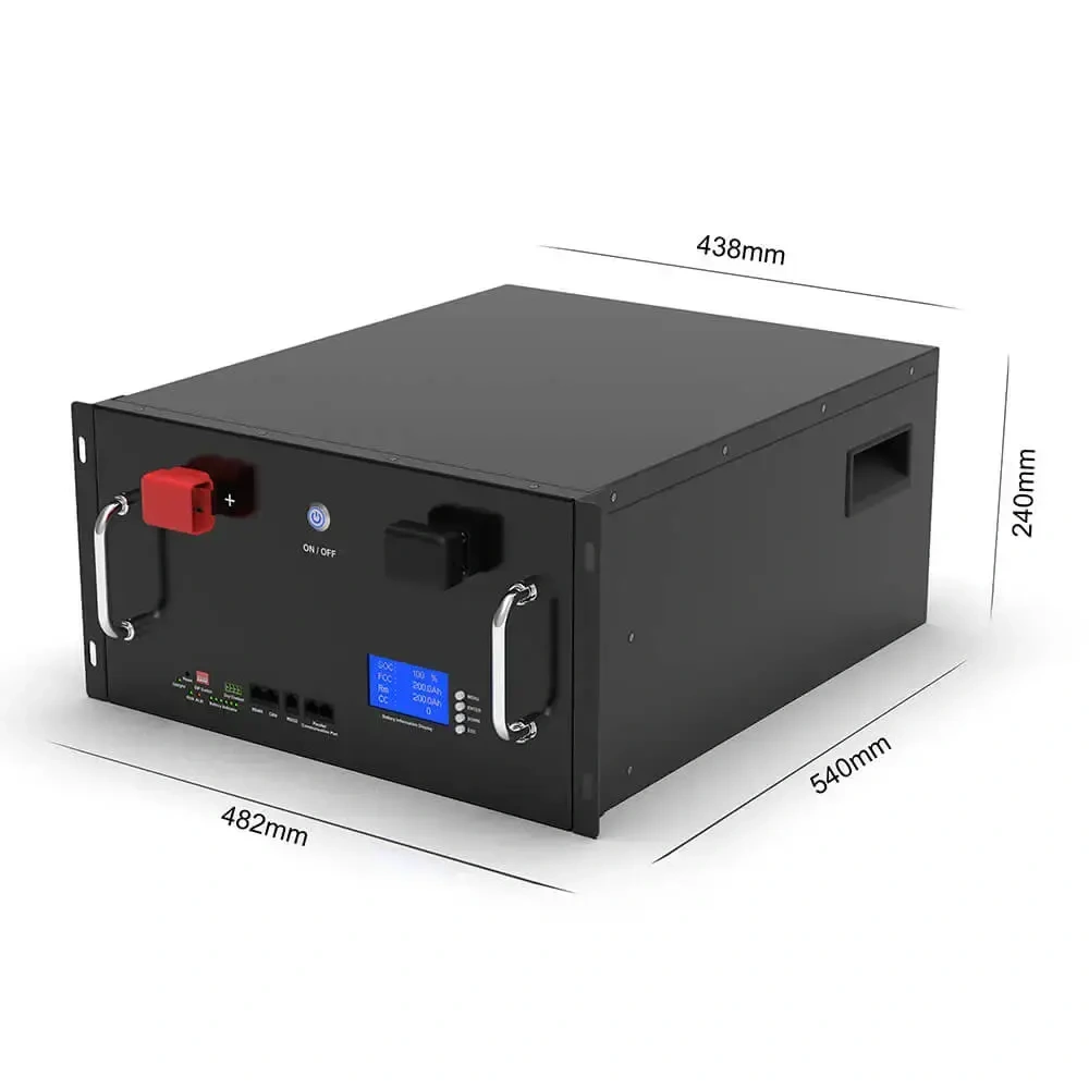 24V 200Ah Rack-Mounted Lithium Battery