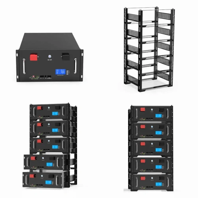 24 V 300 Ah Rackmontierte Lithiumbatterie