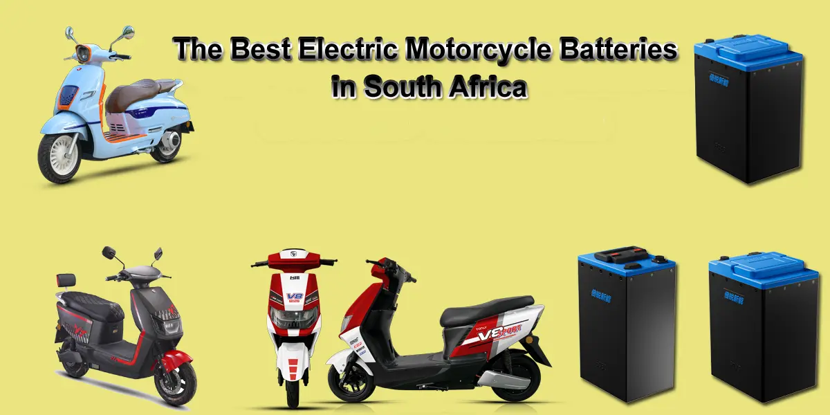 Las mejores bater&iacute;as para motocicletas el&eacute;ctricas en Sud&aacute;frica