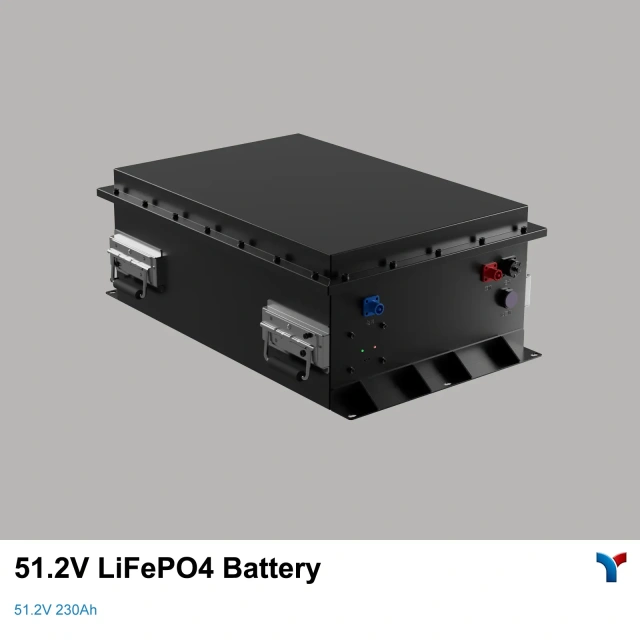 แบตเตอรี่ LiFePO4 51.2V 230Ah