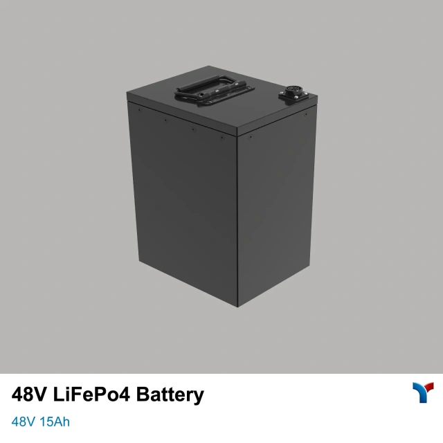 Batería de litio para bicicleta eléctrica de 48 V y 15 Ah