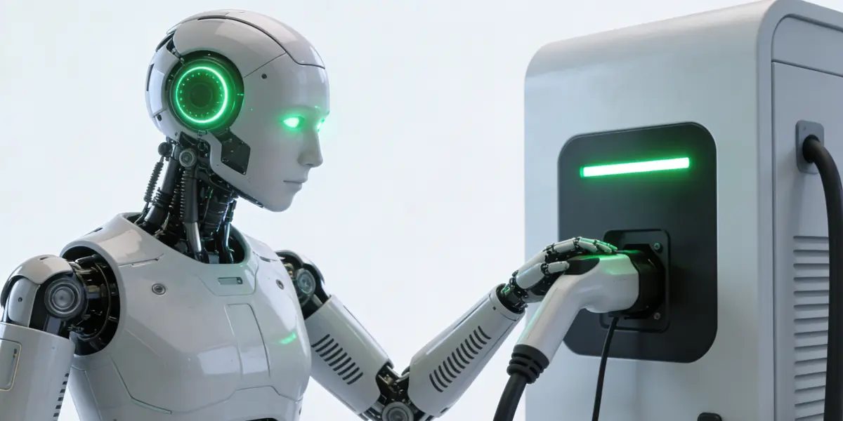 Giải pháp sạc cho robot hình người