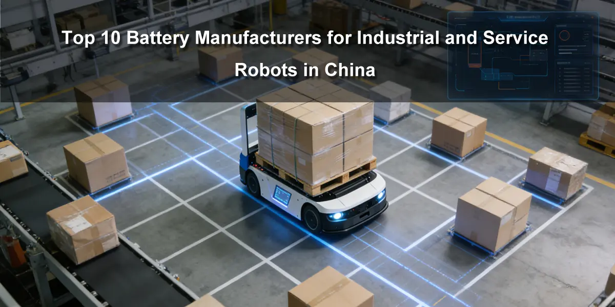 Top 10 Robot Battery Manufacturers in China by 2026
