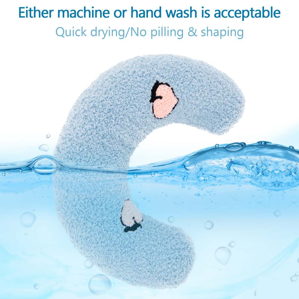 Cat Pillow, Small Pillow for Cat, Cat Blankets for Indoor, Pet Toy, Small Banana Donut Bed for Pets, Little Pillow for Cats No Heating Pad, Real Littles Fluffy Kittens Accessories for Pet Calming