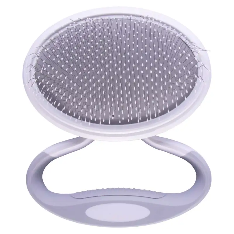 Pet Life 'Gyrater' Travel Swivel Pet Grooming Slicker Brush
