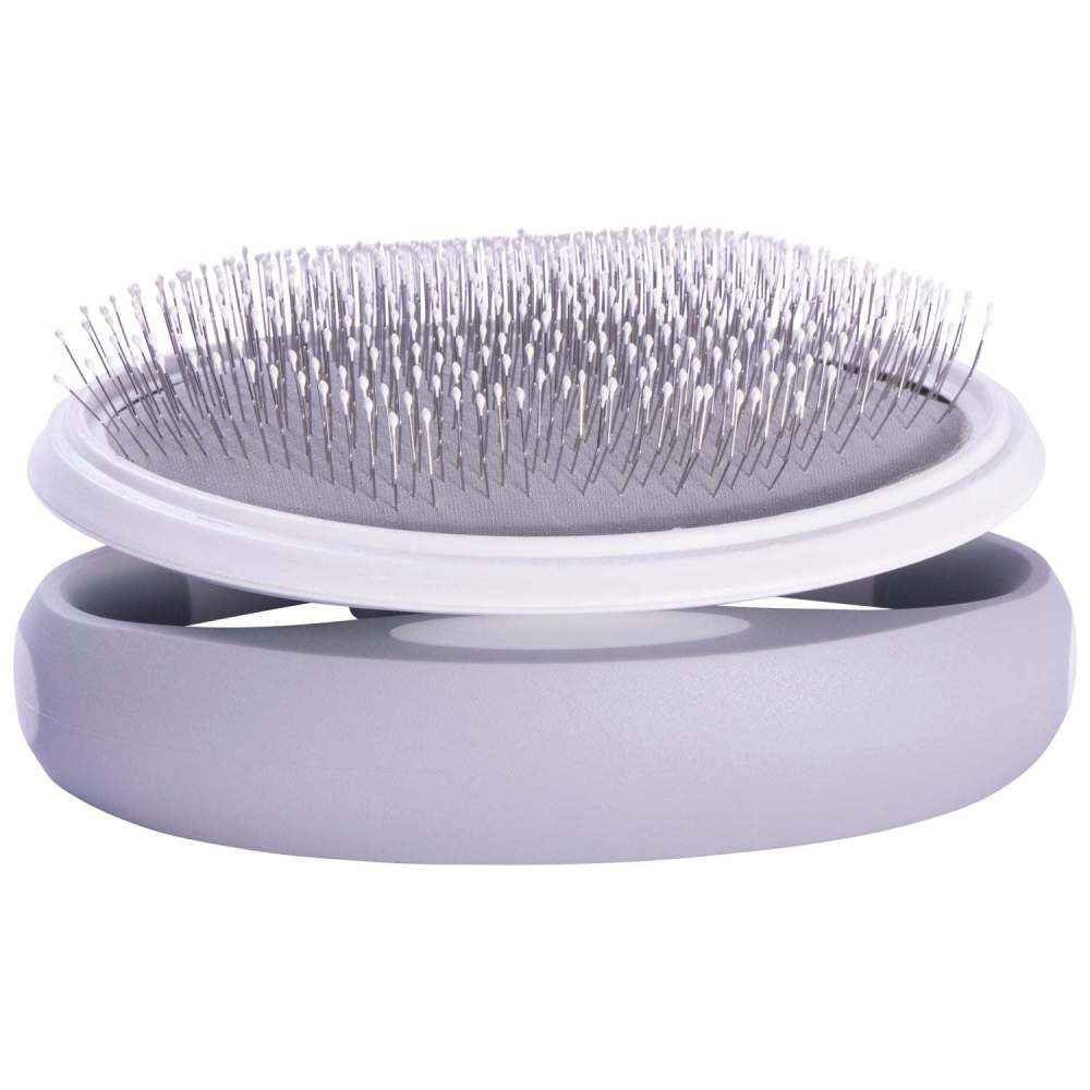 Pet Life 'Gyrater' Travel Swivel Pet Grooming Slicker Brush