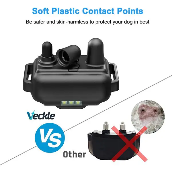 1968 FT Dog Training Collar Rechargeable Remote Shock PET Waterproof Trainer USA