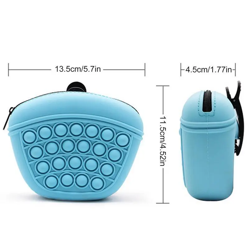 Bag Silicone Feed Dogs Treat Pouch Pet Training Bag Bundle Pocket Waist Pack Pet Portable Dog Training Waist Bag Treat Snack Bait Dogs Soft Washable Outdoor Feed Storage Pouch Food Reward Silica Bags