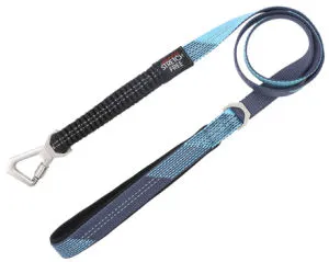 Pet Life 'Geo-prene' 2-in-1 Shock Absorbing Neoprene Padded Reflective Dog Leash and Collar