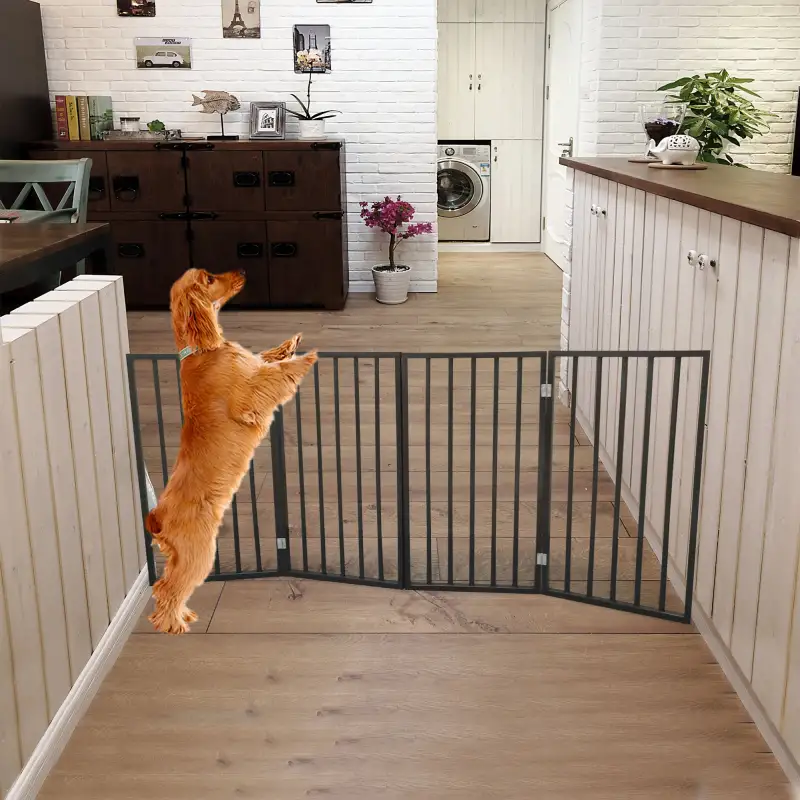 outdoor dog gate