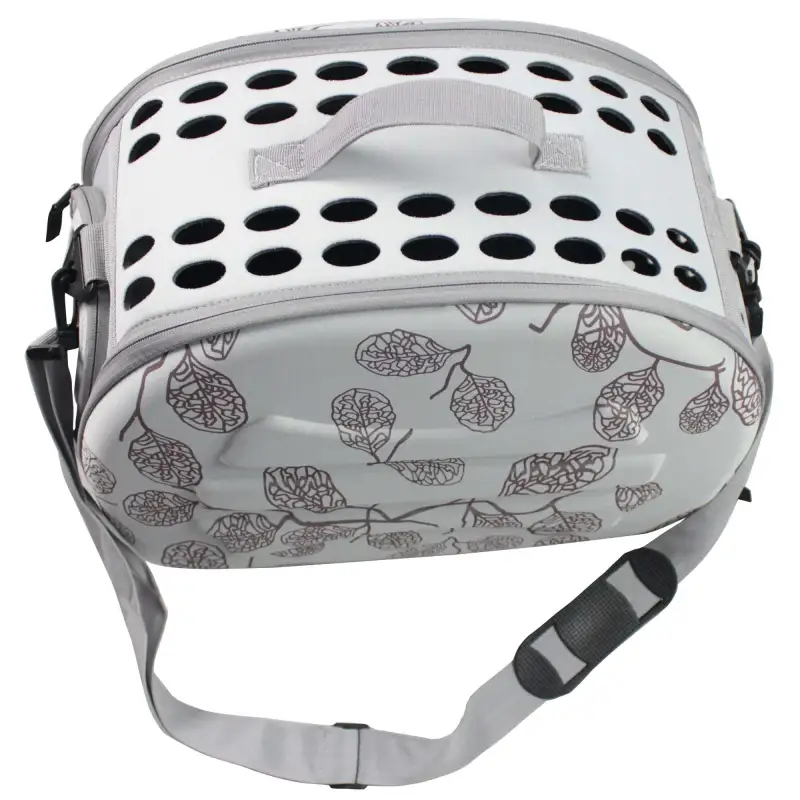 Narrow Shelled Lightweight Collapsible Military Grade Transportable Designer Pet Carrier
