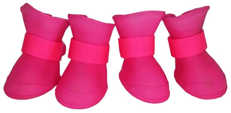 Elastic Protective Multi-Usage All-Terrain Rubberized Dog Shoes
