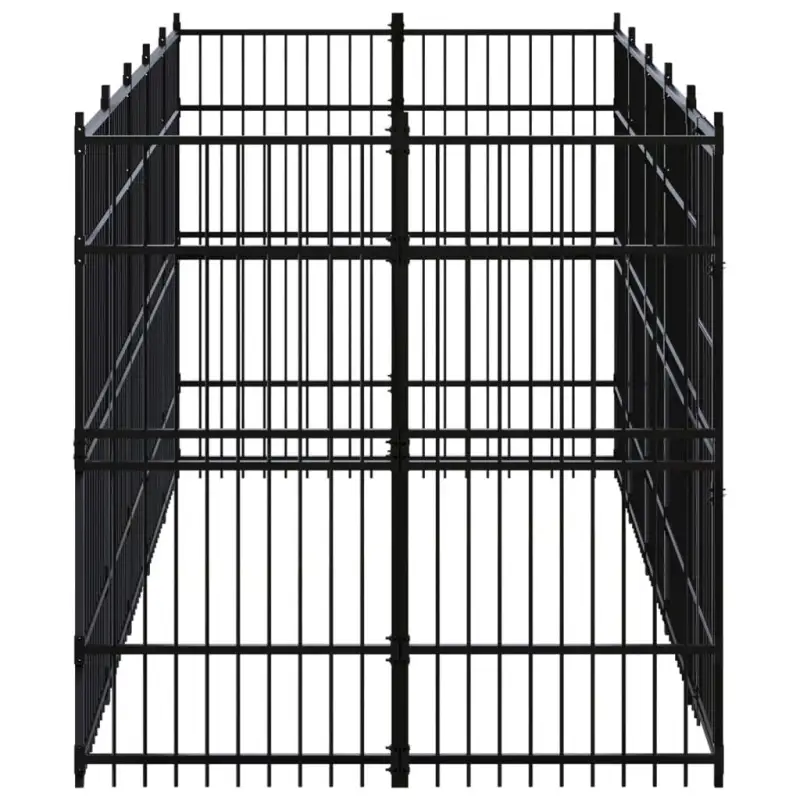 Outdoor Dog Kennel Steel 99.2 ft²