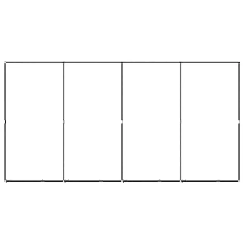 Outdoor Dog Kennel Steel 79.3 ft²