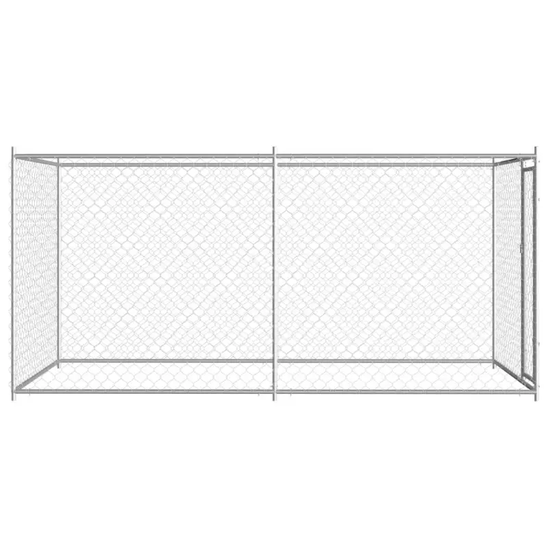 Outdoor Dog Kennel 150.4"x75.6"x72.8"
