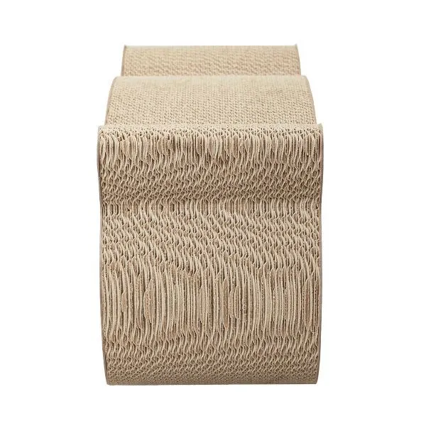 Cat scratcher cat toy corrugated cardboard cute cat head shape XH