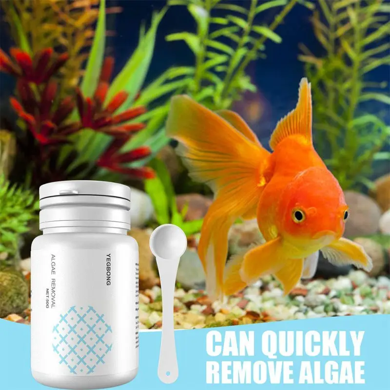 Fish Tank Cleaning Algae Tablets Biological Effective Water Aquarium Control Algaecide Remove Odor Home Purify Disease