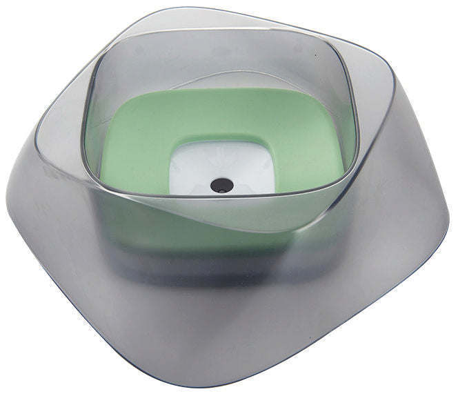 Pet Life 'Hydritate' Anti-Puddle Cat and Dog Drinking Water Bowl