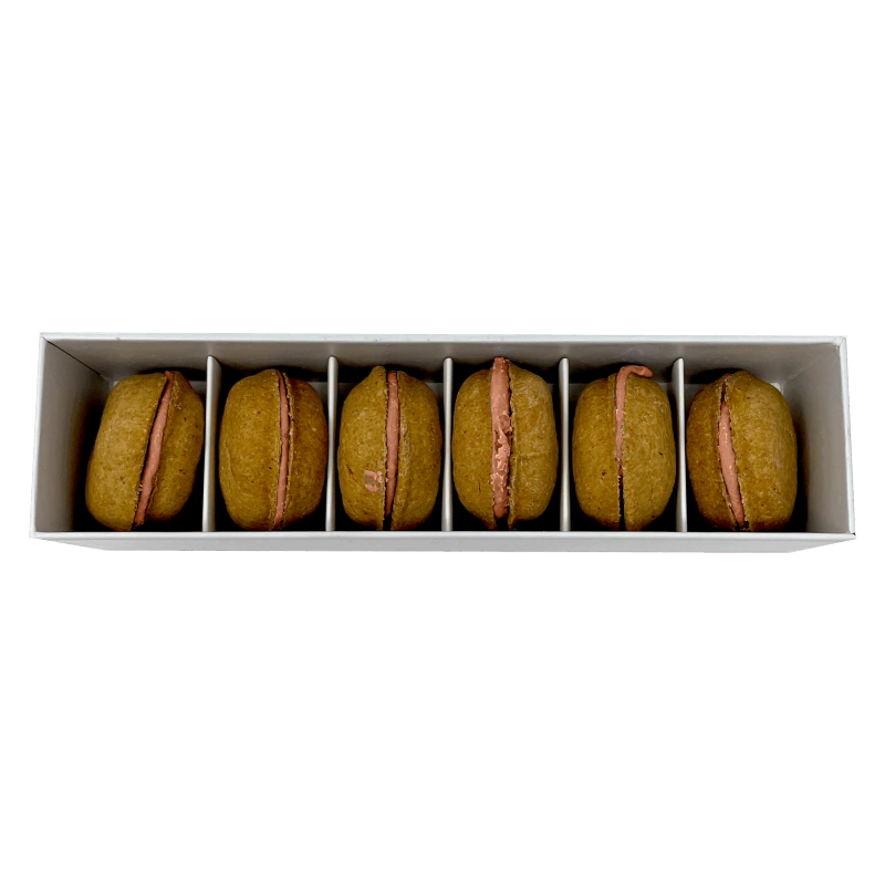 Dog Macarons - Count of 6 (Dog Treats | Dog Gifts)