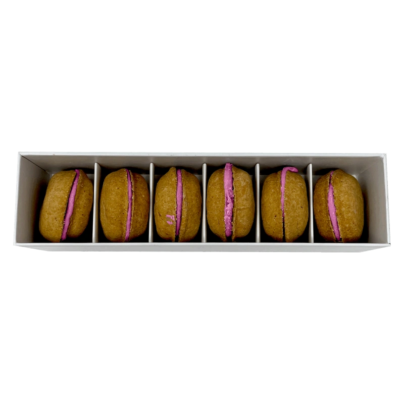 Dog Macarons - Count of 6 (Dog Treats | Dog Gifts)