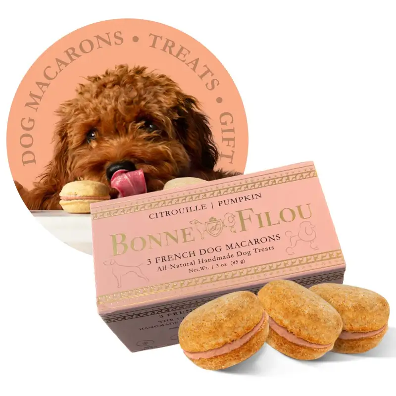 Dog Macarons - Count of 3 (Dog Treats | Dog Gifts)