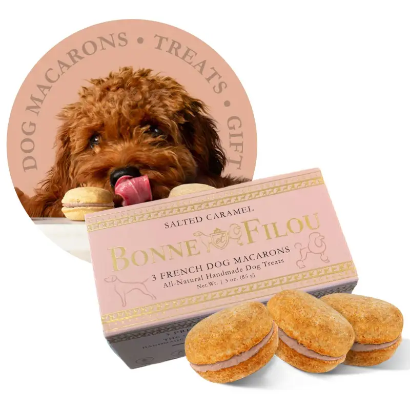 Dog Macarons - Count of 3 (Dog Treats | Dog Gifts)