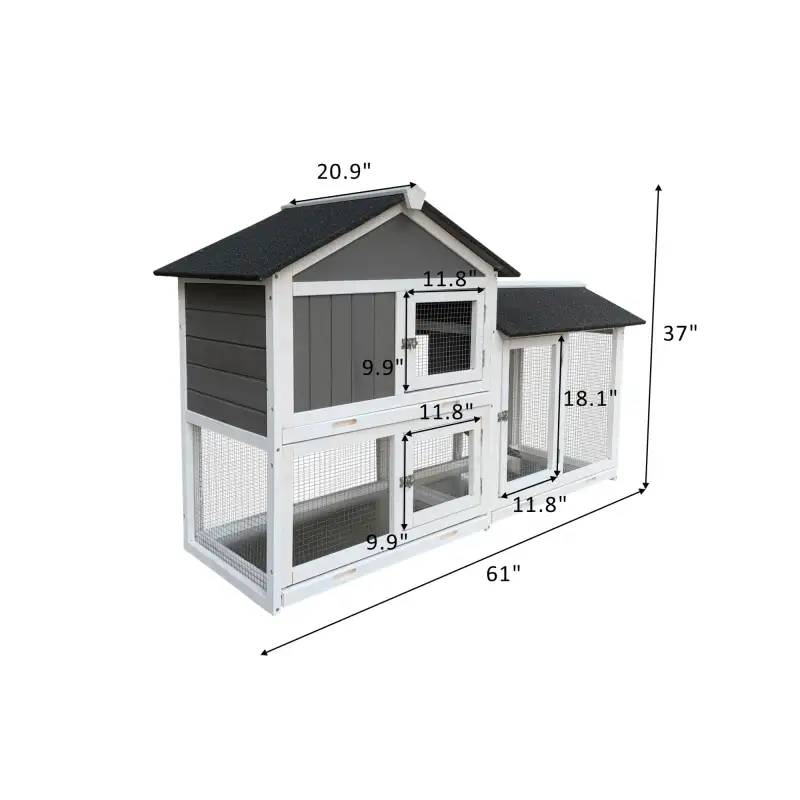 wooden pet house