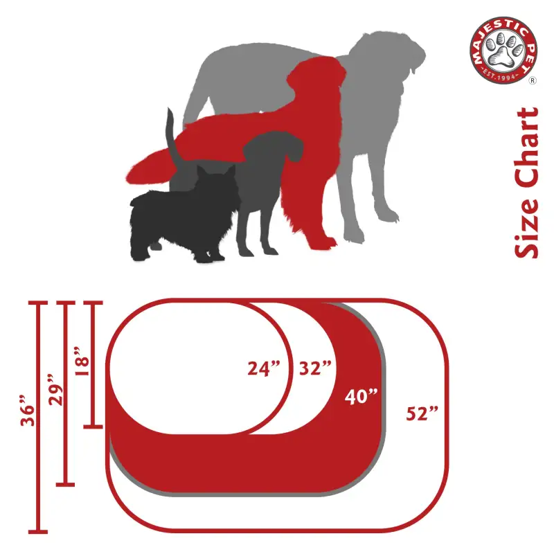 Poly/Cotton Bagel Pet Bed For Dogs, Khaki