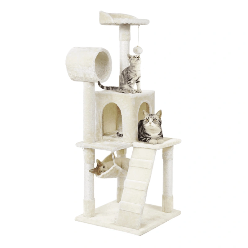 Cat Tree & Condo Scratching Post Tower
