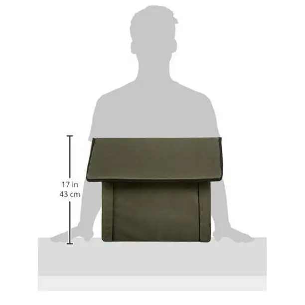 Outdoor Kitty House Cat Shelter (Unheated) Olive/Olive 19 X 22 X 17 Inches