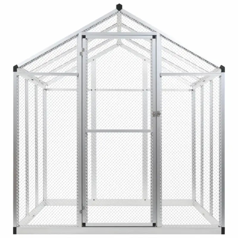 Outdoor Aviary Aluminum 72"x70.1"x76.4"
