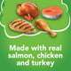 Purina Friskies Wet Cat Food Pate Variety Pack Salmon Turkey and Grilled
