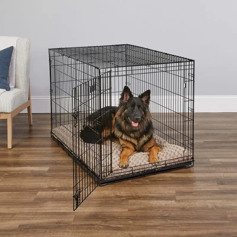 MidWest Homes For Pets Double Door iCrate Metal Dog Crate
