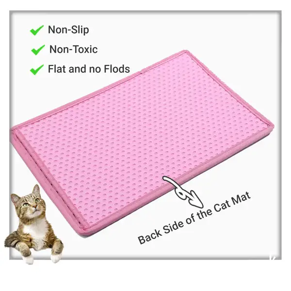 Waterproof cat litter mat