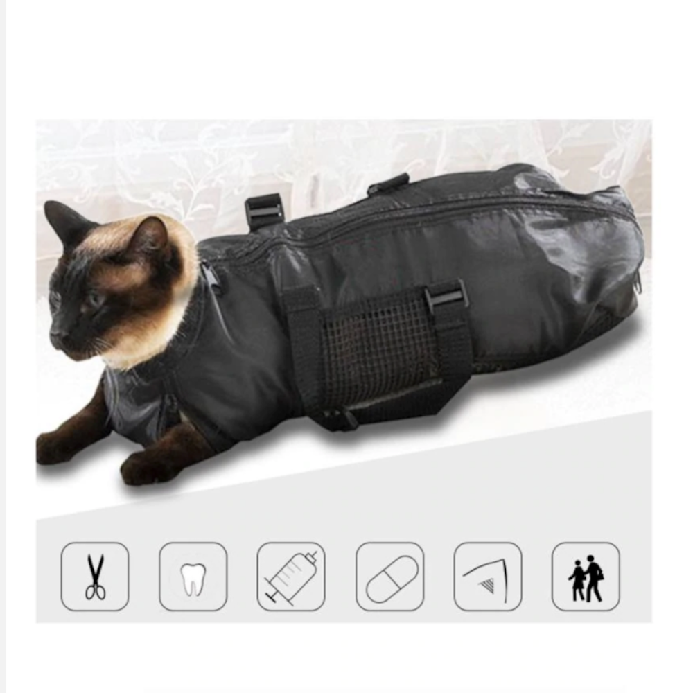 Cat Grooming Restraint Bag